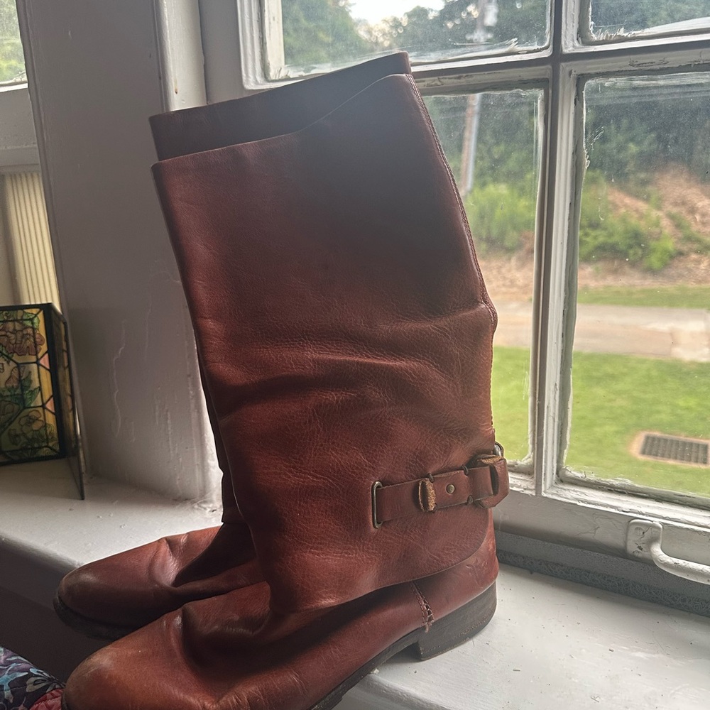 Frye Women's Brown Leather Boots